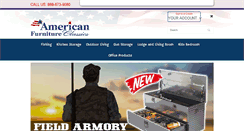 Desktop Screenshot of americanfurnitureclassics.com